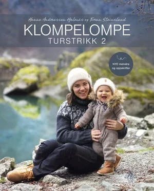 Omslag: "Klompelompe : turstrikk 2" av Hanne Andreassen Hjelmås
